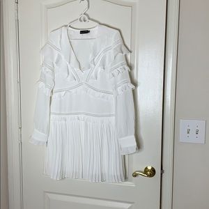 Never worn white dress